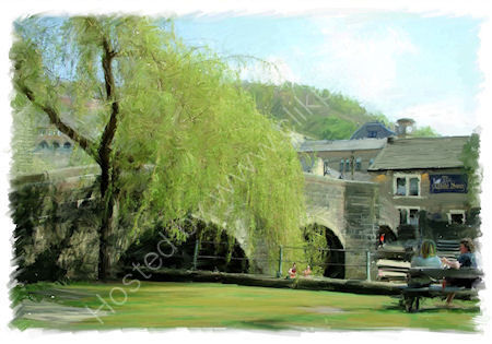 Towards Bridge Gate, Hebden Bridge